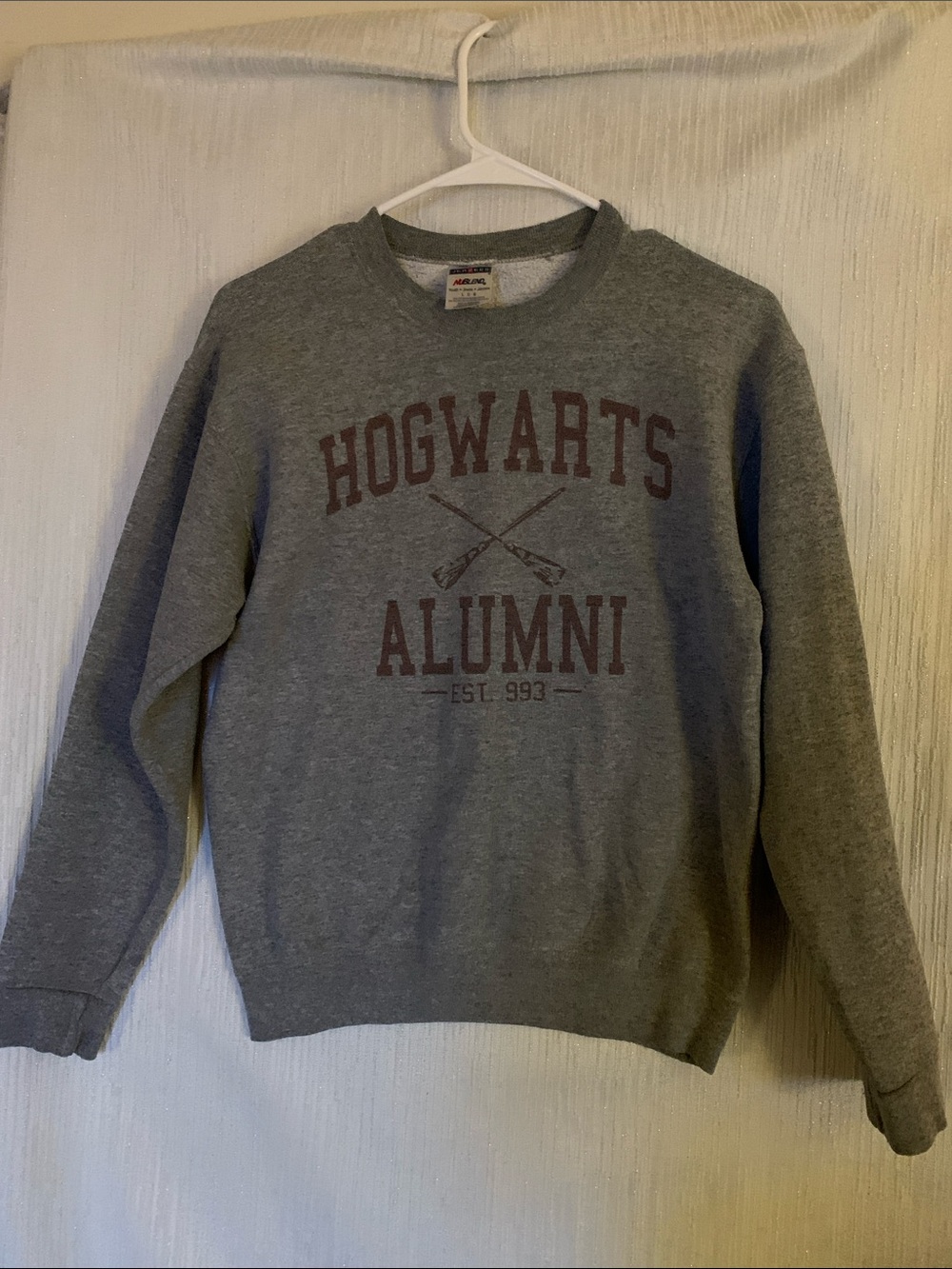 Hogwarts Alumni Gray Crewneck Sweatshirt
Women’s S- Youth L